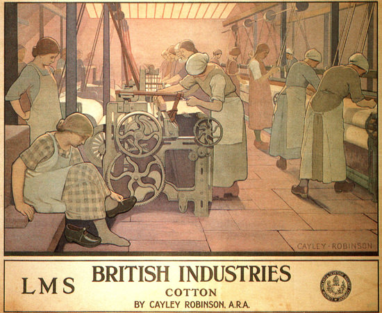 British Industries Cotton LMS United Kingdom | Vintage Ad and Cover Art 1891-1970