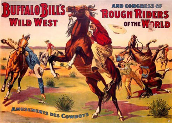 Buffalo Bills Wild West Rough Riders | Vintage Ad and Cover Art 1891-1970