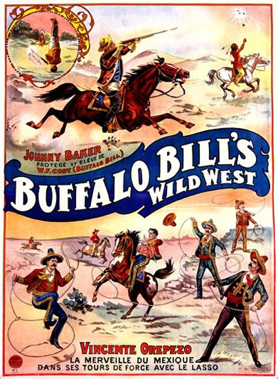 Buffalo Bills Wild West With Jonny Baker | Vintage Ad and Cover Art 1891-1970