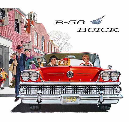 Buick B-58 1958 Ad | Vintage Cars 1891-1970