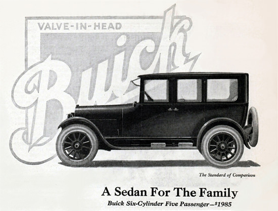 Buick Five P Sedan 6 Cylinder 1923 | Vintage Cars 1891-1970