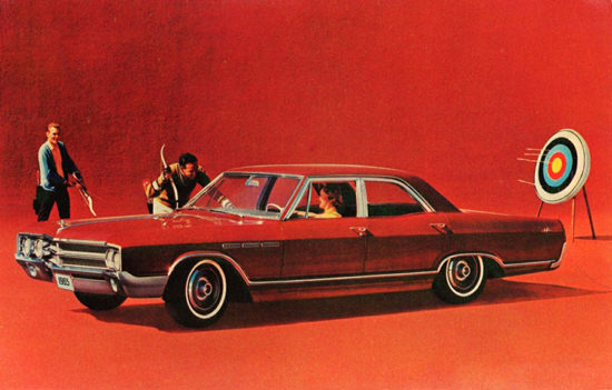 Buick LeSabre Sedan 1965 Arrow Archery In Red | Vintage Cars 1891-1970