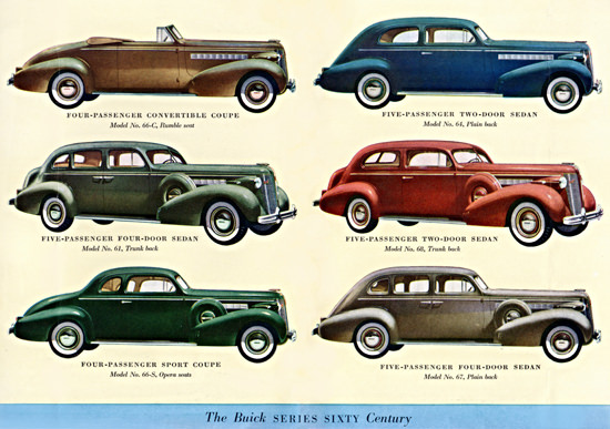 Buick Series Sixty Century 1937 | Vintage Cars 1891-1970