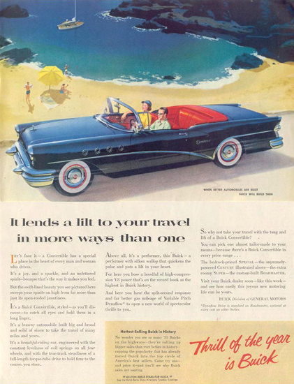 Buick Thrill Of The Year 1955 | Vintage Cars 1891-1970