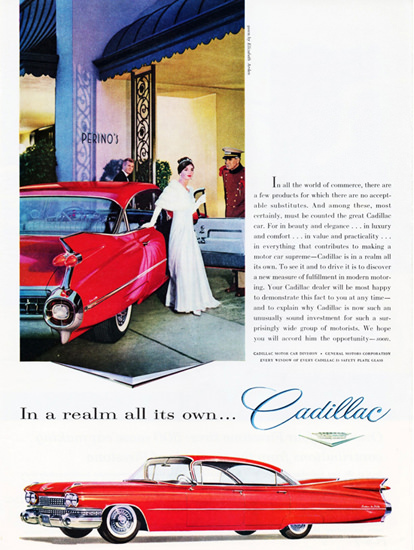 Cadillac DeVille Sedan 1959 At Perinos | Vintage Cars 1891-1970