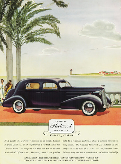 Cadillac Fleetwood Town Sedan 1936 | Vintage Cars 1891-1970