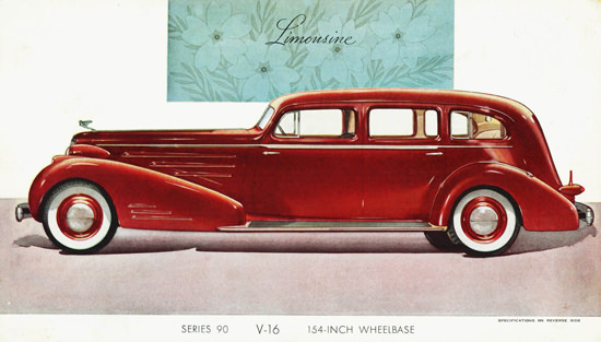 Cadillac Series 90 V16 Limousine 1937 | Vintage Cars 1891-1970