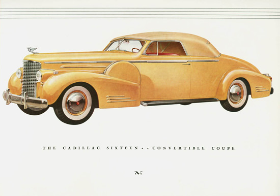 Cadillac Sixteen Convertible Coupé 1938 | Vintage Cars 1891-1970