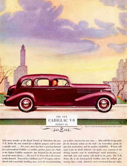 Cadillac V8 Series 60 Touring Sedan 1936 | Vintage Cars 1891-1970