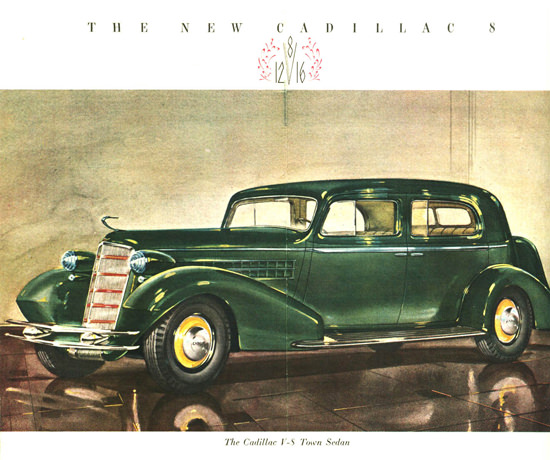 Cadillac V8 Town Sedan 1934 | Vintage Cars 1891-1970