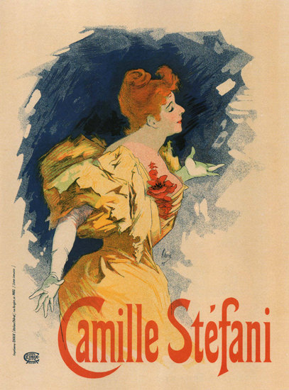 Camille Stefani France Vocalist | Sex Appeal Vintage Ads and Covers 1891-1970