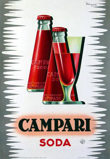 Campari Soda 1924 | Vintage Ad and Cover Art 1891-1970