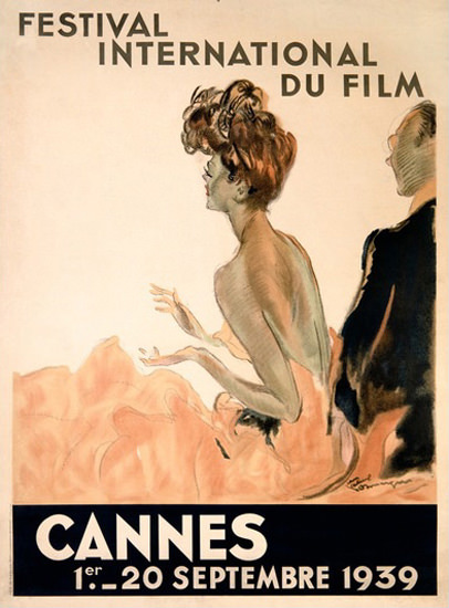 Cannes Festival International Du Film 1939 | Sex Appeal Vintage Ads and Covers 1891-1970