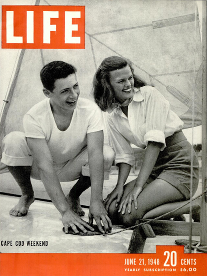 Cape Cod Weekend 21 Jun 1948 Copyright Life Magazine | Life Magazine BW Photo Covers 1936-1970