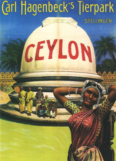 Carl Hagenbecks Tierpark Stellingen Ceylon | Sex Appeal Vintage Ads and Covers 1891-1970