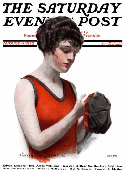 Charles A MacLellan Artist Saturday Evening Post 1923_08_04 | The Saturday Evening Post Graphic Art Covers 1892-1930