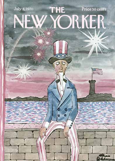 Charles Addams The New Yorker 1970_07_04 Copyright | The New Yorker Graphic Art Covers 1946-1970