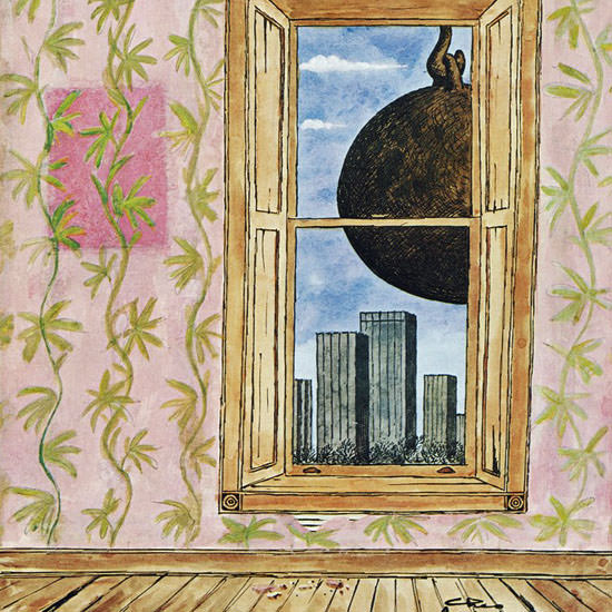 Charles Addams The New Yorker 1970_11_14 Copyright crop | Best of Vintage Cover Art 1900-1970