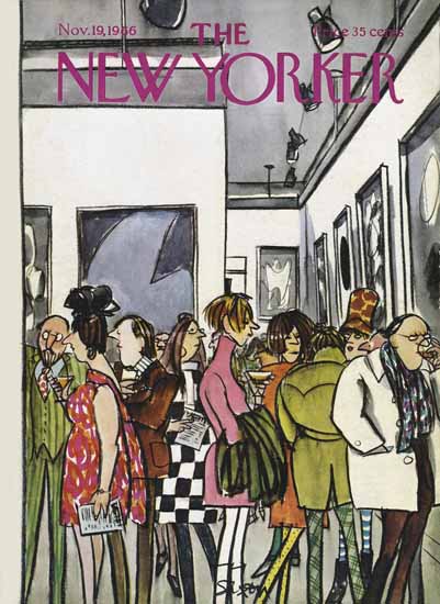 Charles D Saxon The New Yorker 1966_11_19 Copyright | Mad Men Art ...