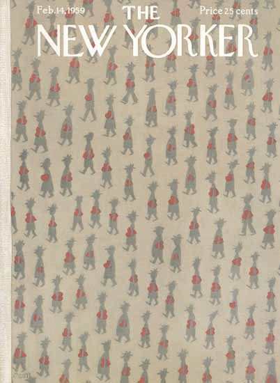 Charles E Martin The New Yorker 1959_02_14 Copyright | The New Yorker Graphic Art Covers 1946-1970