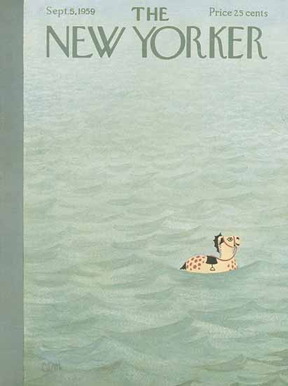 Charles E Martin The New Yorker 1959_09_05 Copyright | The New Yorker Graphic Art Covers 1946-1970