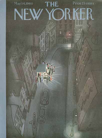 Charles E Martin The New Yorker 1960_05_14 Copyright | The New Yorker Graphic Art Covers 1946-1970