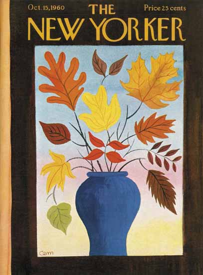 Charles E Martin The New Yorker 1960_10_15 Copyright | The New Yorker Graphic Art Covers 1946-1970