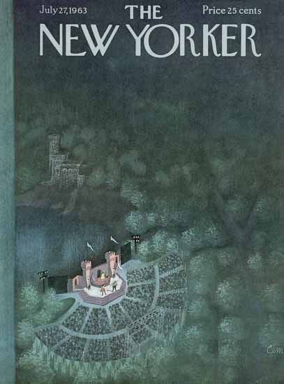 Charles E Martin The New Yorker 1963_07_27 Copyright | The New Yorker Graphic Art Covers 1946-1970