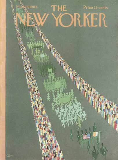 Charles E Martin The New Yorker 1964_03_14 Copyright | The New Yorker Graphic Art Covers 1946-1970