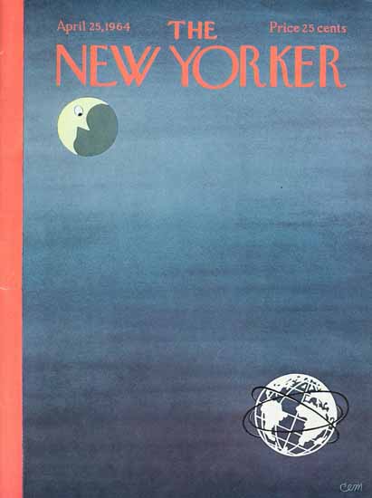 Charles E Martin The New Yorker 1964_04_25 Copyright | The New Yorker Graphic Art Covers 1946-1970