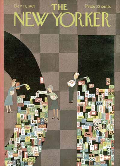 Charles E Martin The New Yorker 1965_12_11 Copyright | The New Yorker Graphic Art Covers 1946-1970