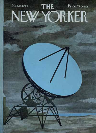 Charles E Martin The New Yorker 1966_03_05 Copyright | The New Yorker Graphic Art Covers 1946-1970