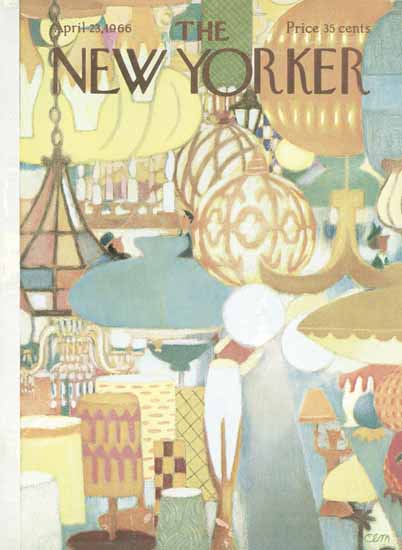 Charles E Martin The New Yorker 1966_04_23 Copyright | The New Yorker Graphic Art Covers 1946-1970