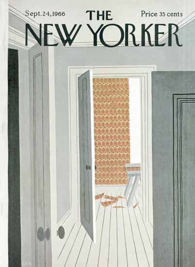 Charles E Martin The New Yorker 1966_09_24 Copyright | The New Yorker Graphic Art Covers 1946-1970