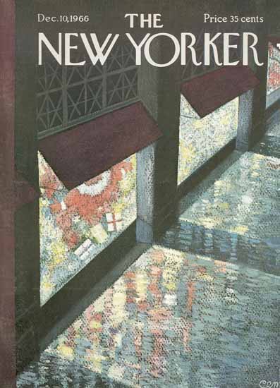 Charles E Martin The New Yorker 1966_12_10 Copyright | The New Yorker Graphic Art Covers 1946-1970