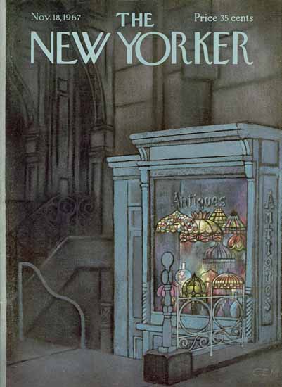 Charles E Martin The New Yorker 1967_11_18 Copyright | The New Yorker Graphic Art Covers 1946-1970