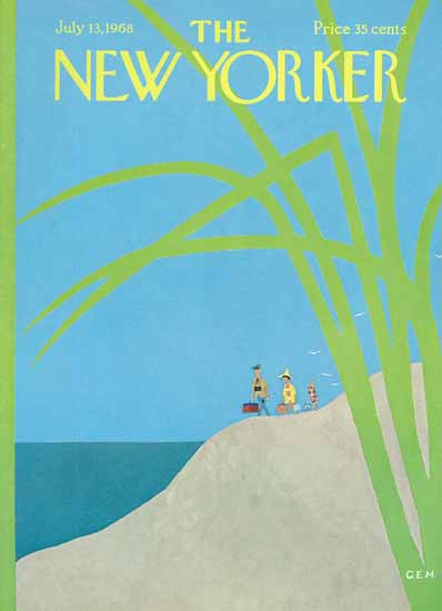 Charles E Martin The New Yorker 1968_07_13 Copyright | The New Yorker Graphic Art Covers 1946-1970