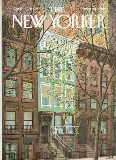 Charles E Martin The New Yorker 1969_04_12 Copyright | The New Yorker Graphic Art Covers 1946-1970