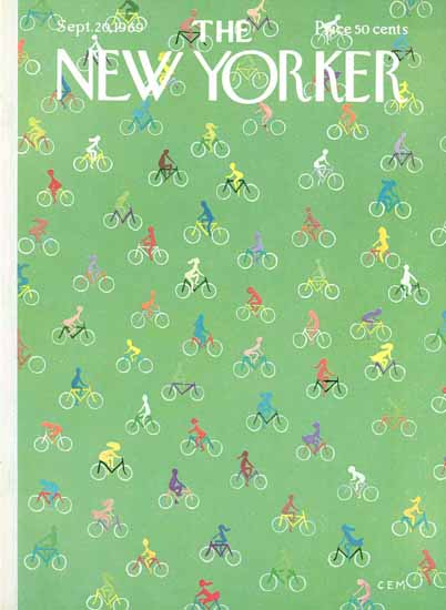 Charles E Martin The New Yorker 1969_09_20 Copyright | The New Yorker Graphic Art Covers 1946-1970