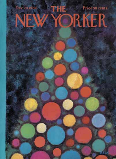 Charles E Martin The New Yorker 1969_12_20 Copyright | The New Yorker Graphic Art Covers 1946-1970