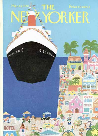 Charles E Martin The New Yorker 1970_03_14 Copyright | The New Yorker Graphic Art Covers 1946-1970