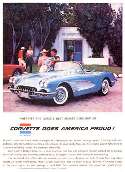 Chevrolet Corvette 1958 Does America Proud | Vintage Cars 1891-1970