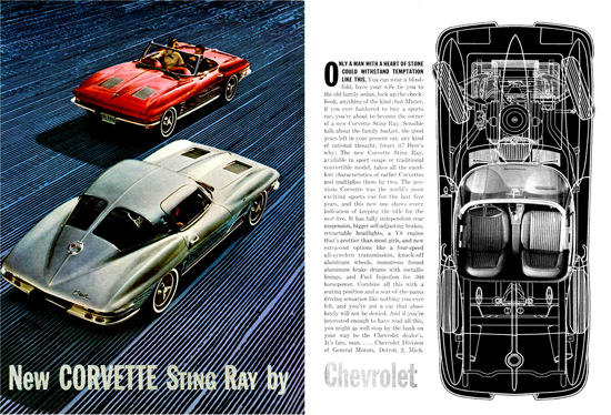 Chevrolet Corvette Sting Ray 1963 | Vintage Cars 1891-1970