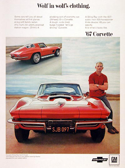 Chevrolet Corvette Sting Ray  435 HP 1967 | Vintage Cars 1891-1970