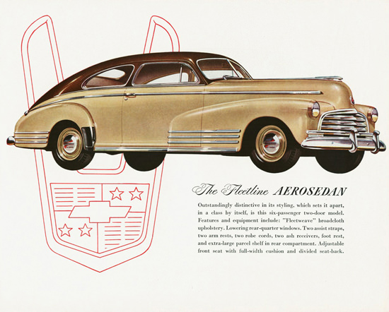 Chevrolet Fleetline Aerosedan 1946 | Vintage Cars 1891-1970