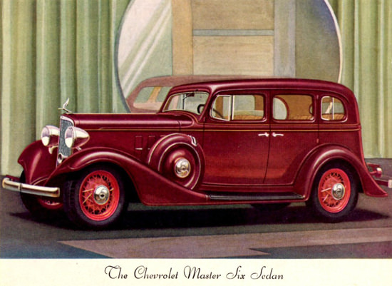 Chevrolet Master Six 21 Sedan 1933 | Vintage Cars 1891-1970