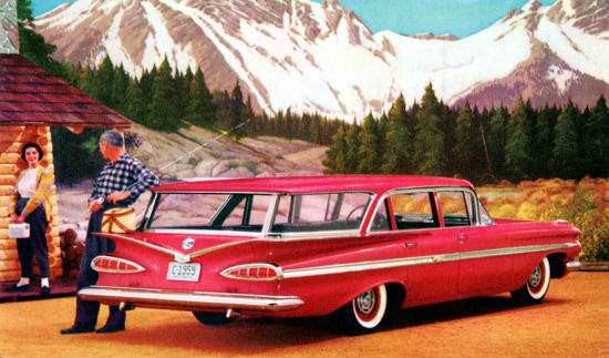 Chevrolet Nomad Station Wagon 1959 | Vintage Cars 1891-1970