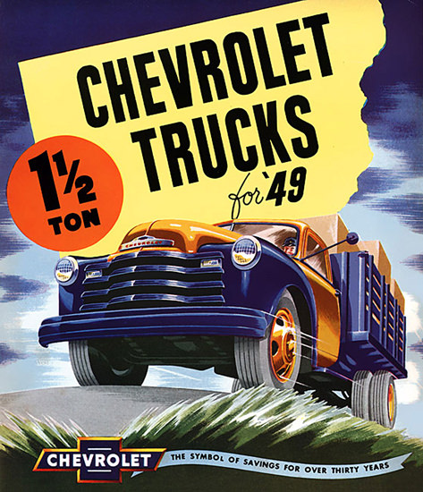 Chevrolet Trucks 1949 | Vintage Cars 1891-1970