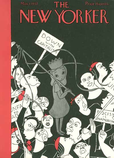 Christina Malman The New Yorker 1937_05_01 Copyright | The New Yorker Graphic Art Covers 1925-1945