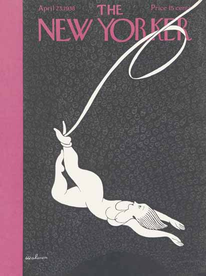 Christina Malman The New Yorker 1938_04_23 Copyright | The New Yorker Graphic Art Covers 1925-1945